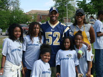 Draft Selected as Rams Walter Payton Man of the Year