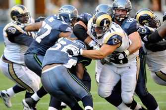 St. Louis Rams Gary Gibson Tackling Asthma