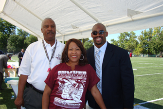 Draft Returns to Sumner High School for Field Dedication