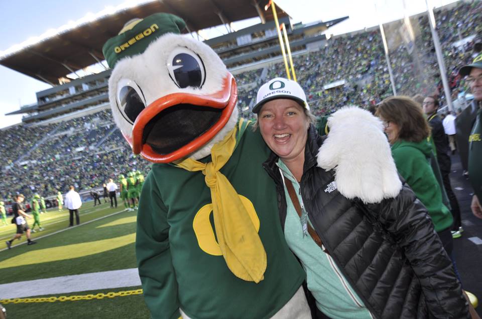 A Survivor at Every College Stadium: Oregon Ducks