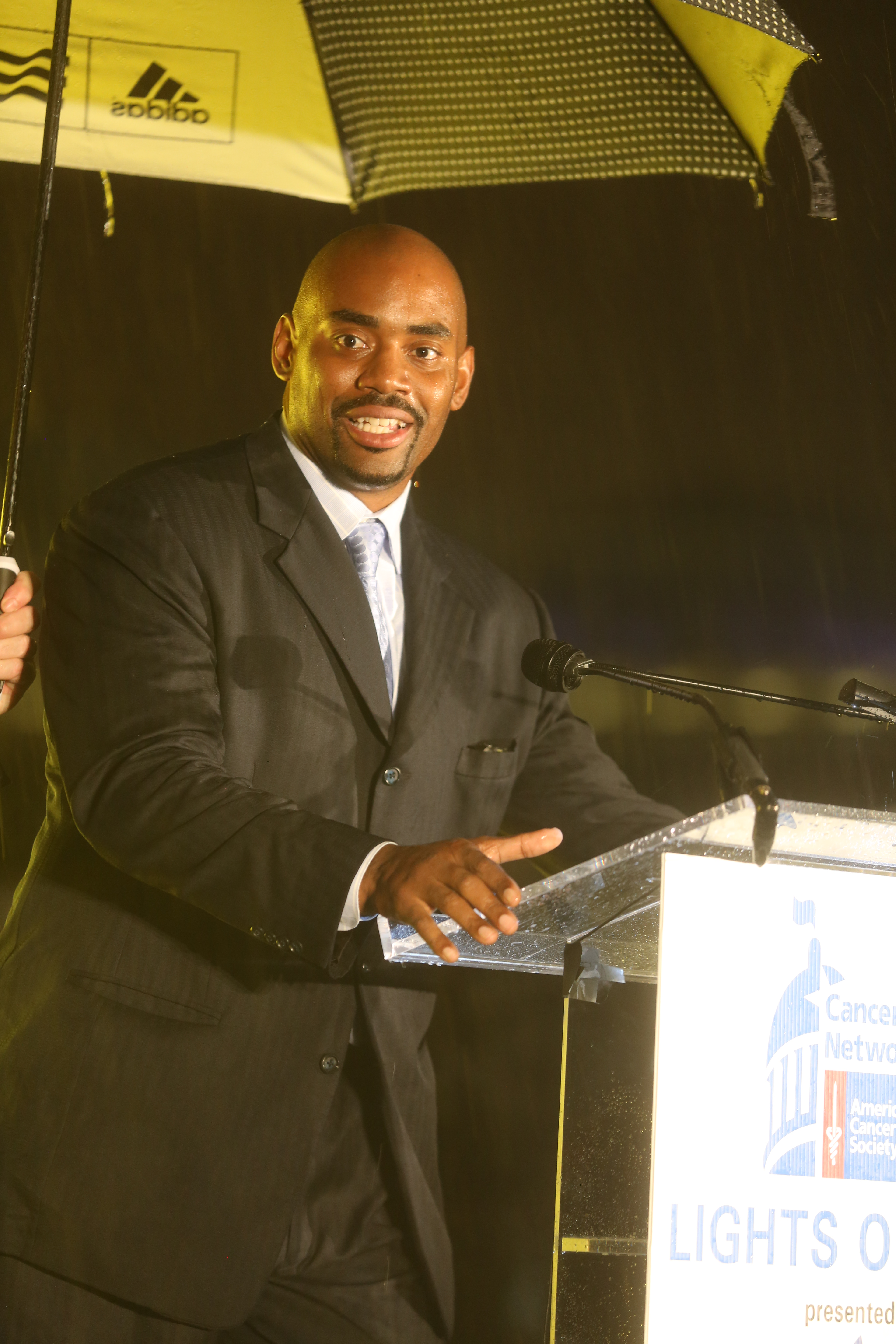 Former NFL Player Chris Draft Joined Hundreds of Cancer Advocates in Solemn Ceremony on National Mall