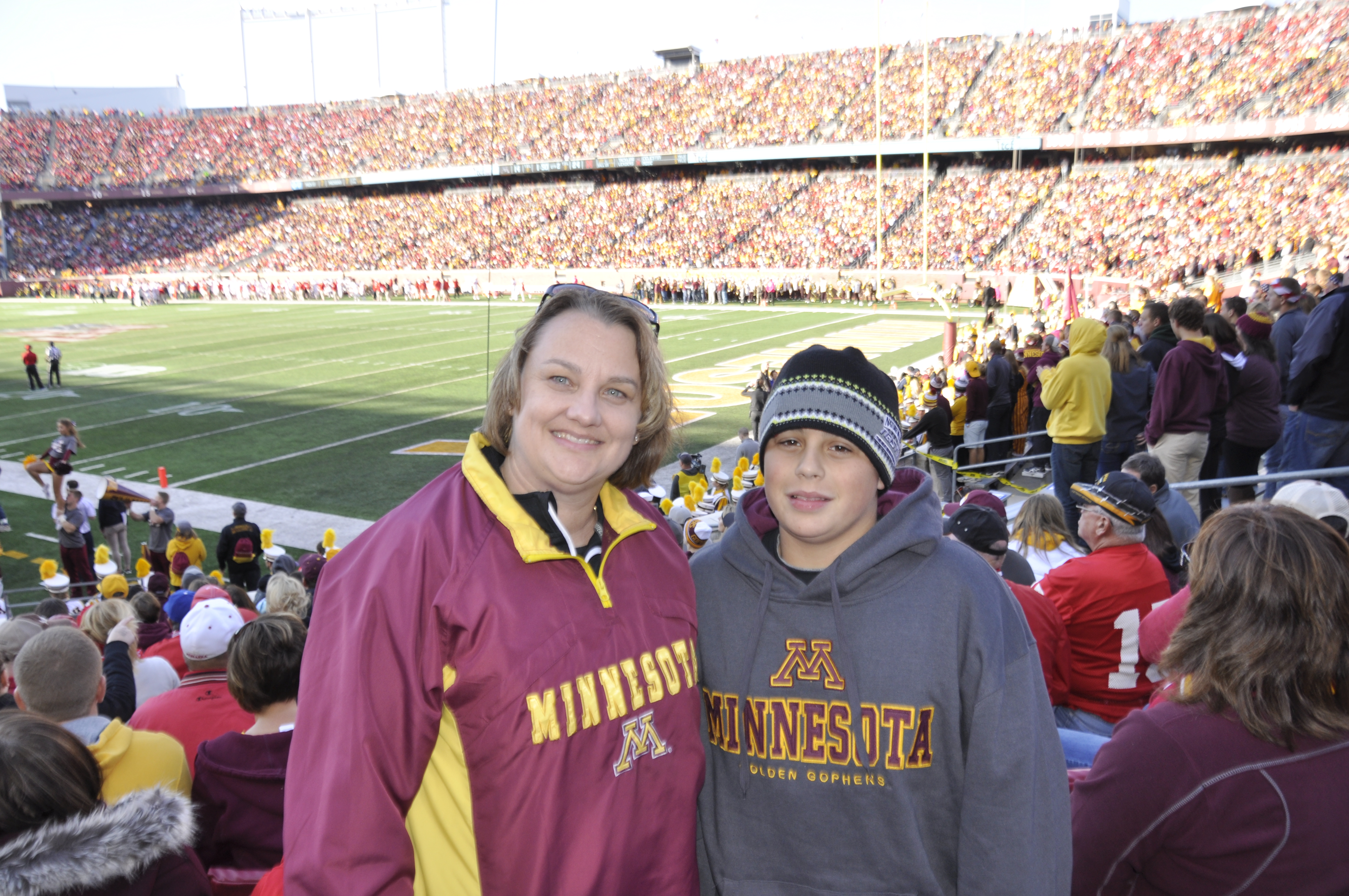 A Survivor at Every College Stadium: Minnesota Golden Gophers