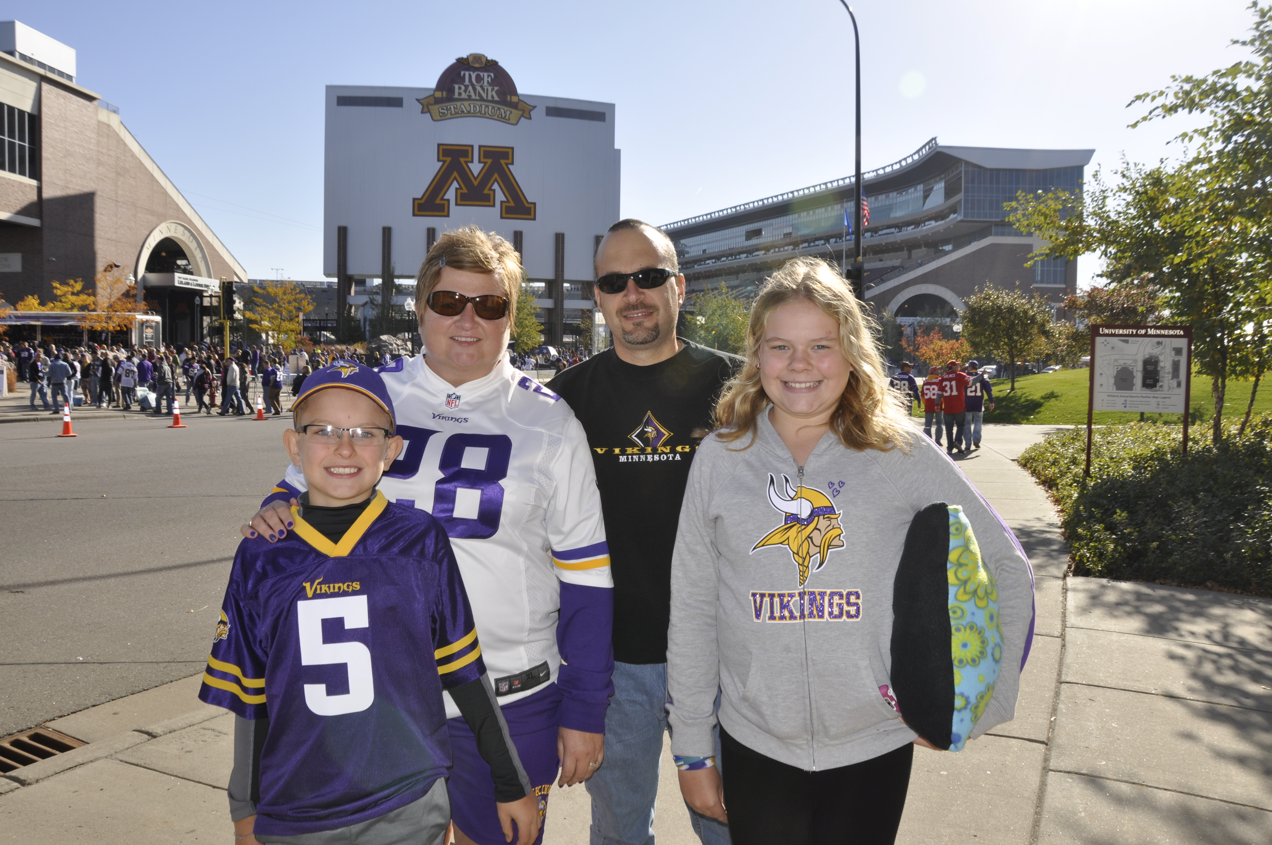 A Survivor at Every Stadium: Minnesota Vikings 