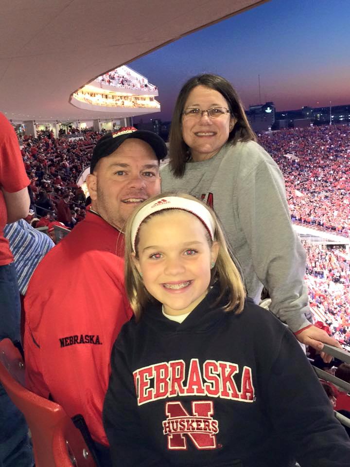 A Survivor at Every College Stadium: Nebraska Cornhuskers