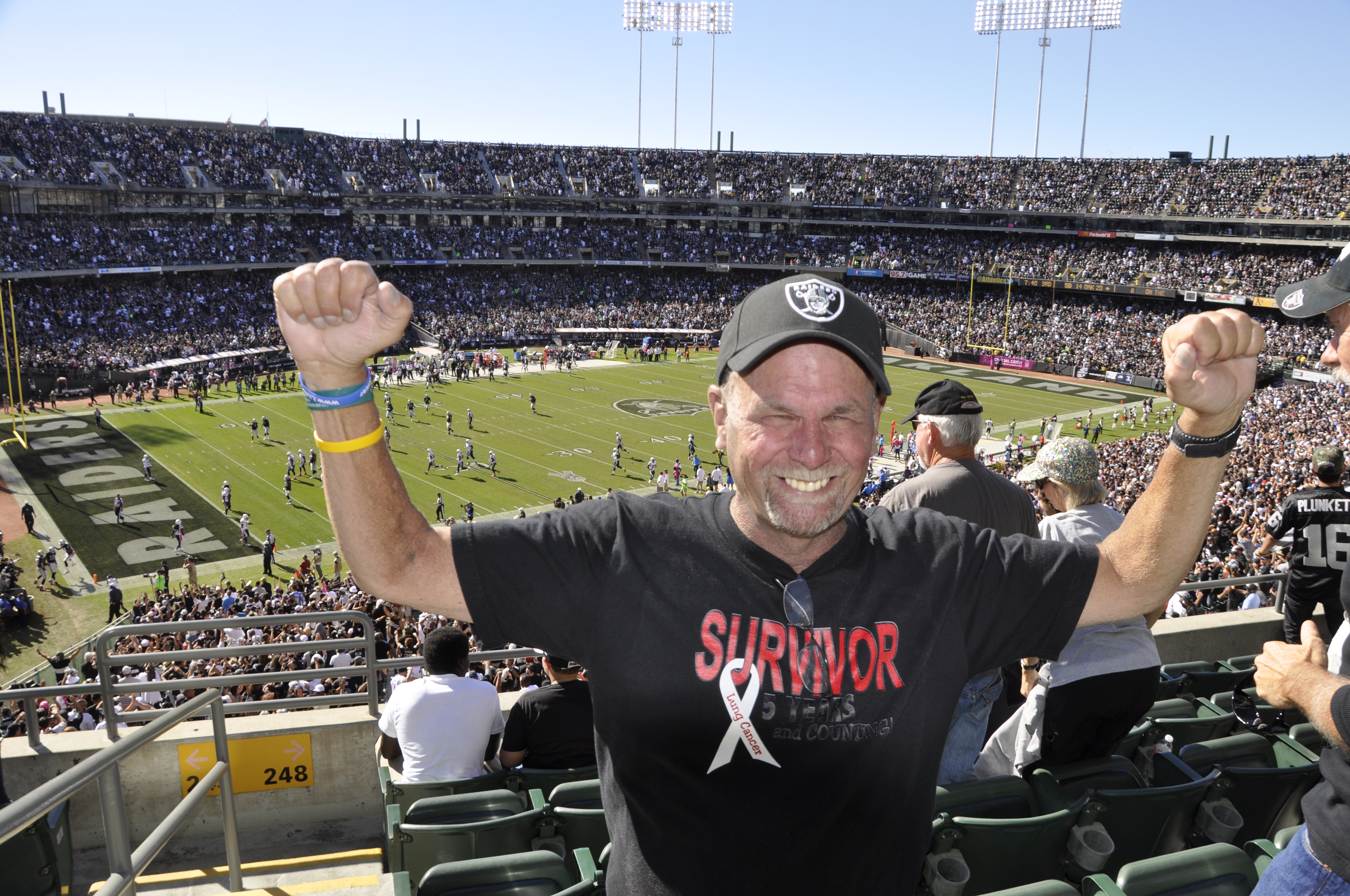 A Survivor at Every Stadium: Oakland Raiders