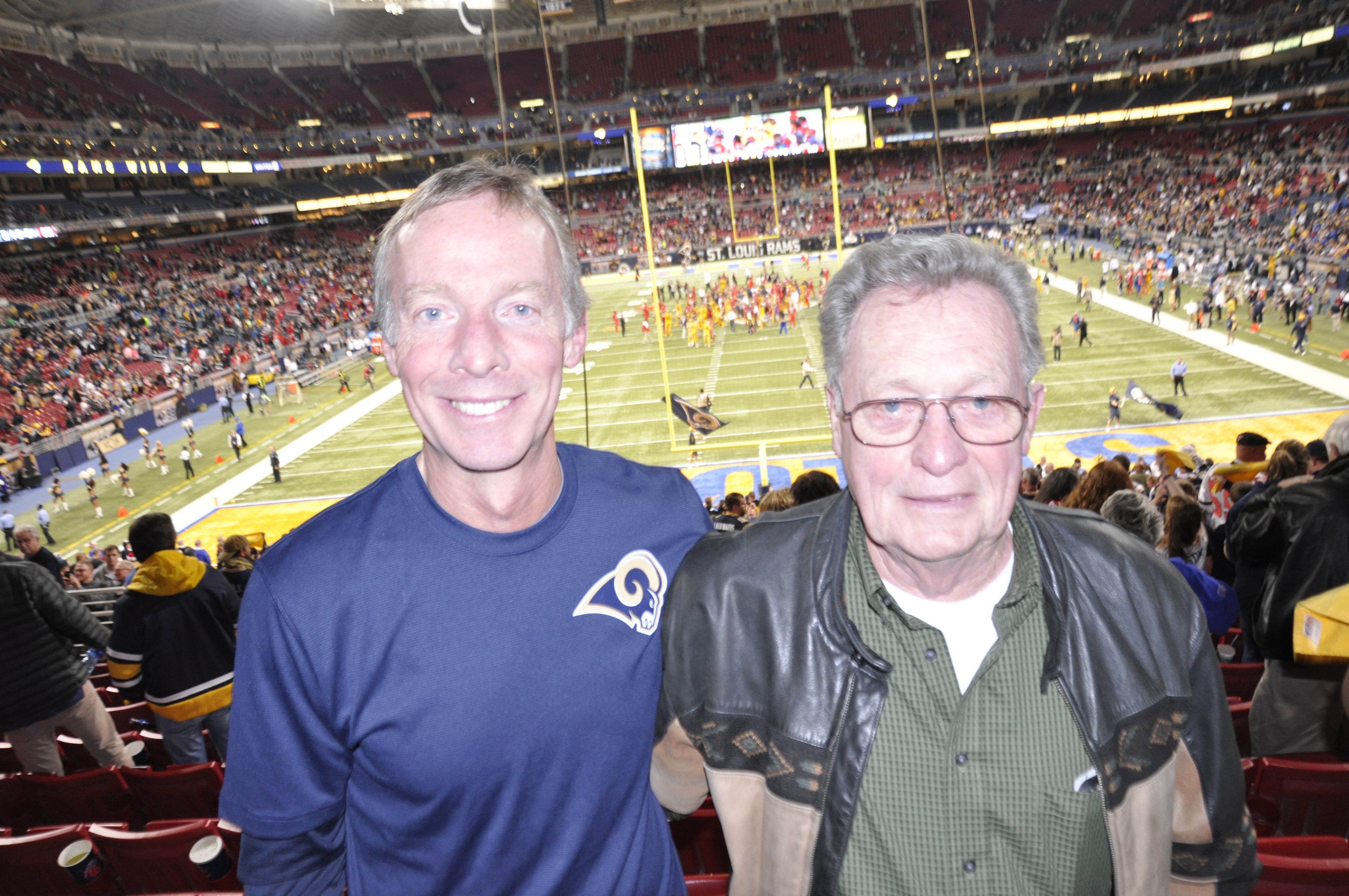 THURSDAY NIGHT FOOTBALL - A Survivor at Every Stadium: St. Louis Rams 