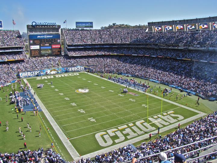 A Survivor at Every Stadium: San Diego Chargers 