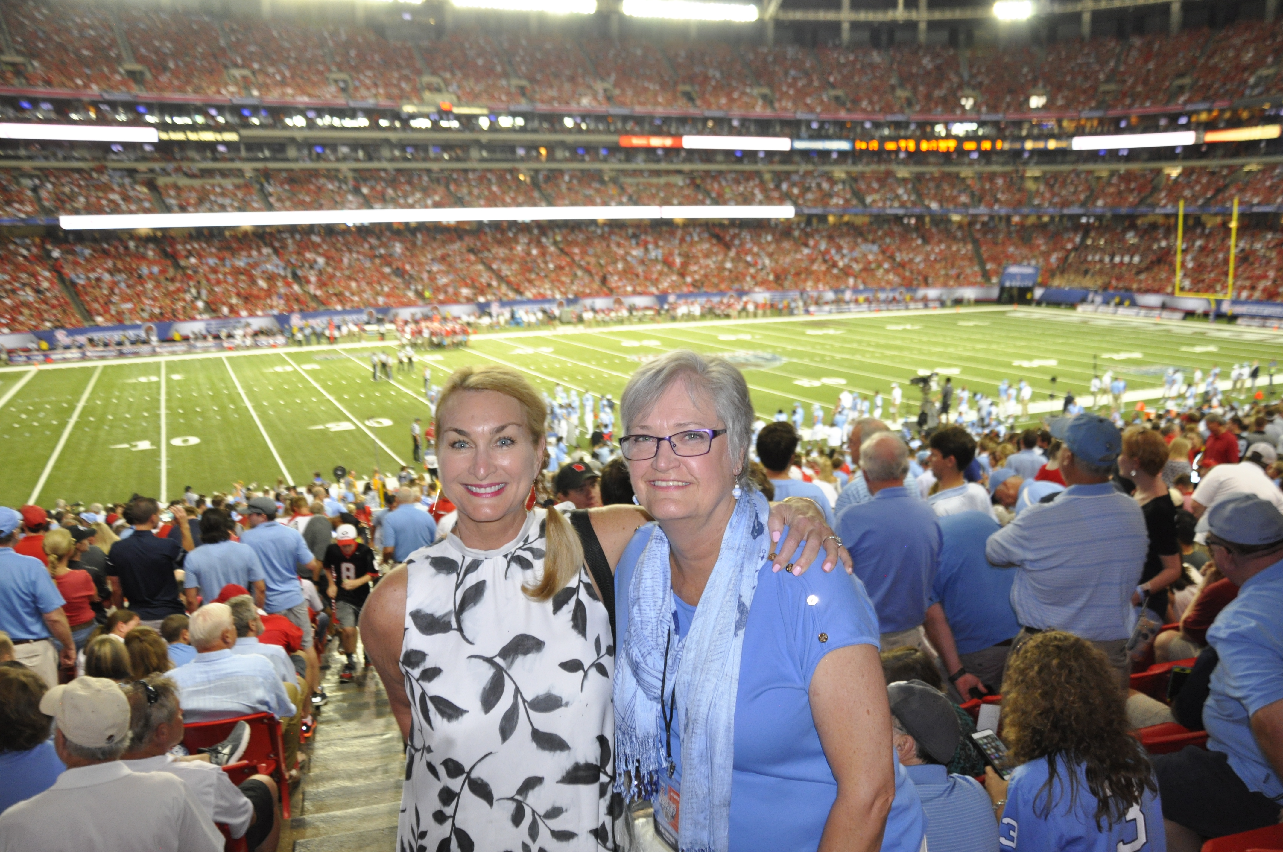 Survivor at the Chick-Fil-A Kickoff Classic: UGA vs.UNC 