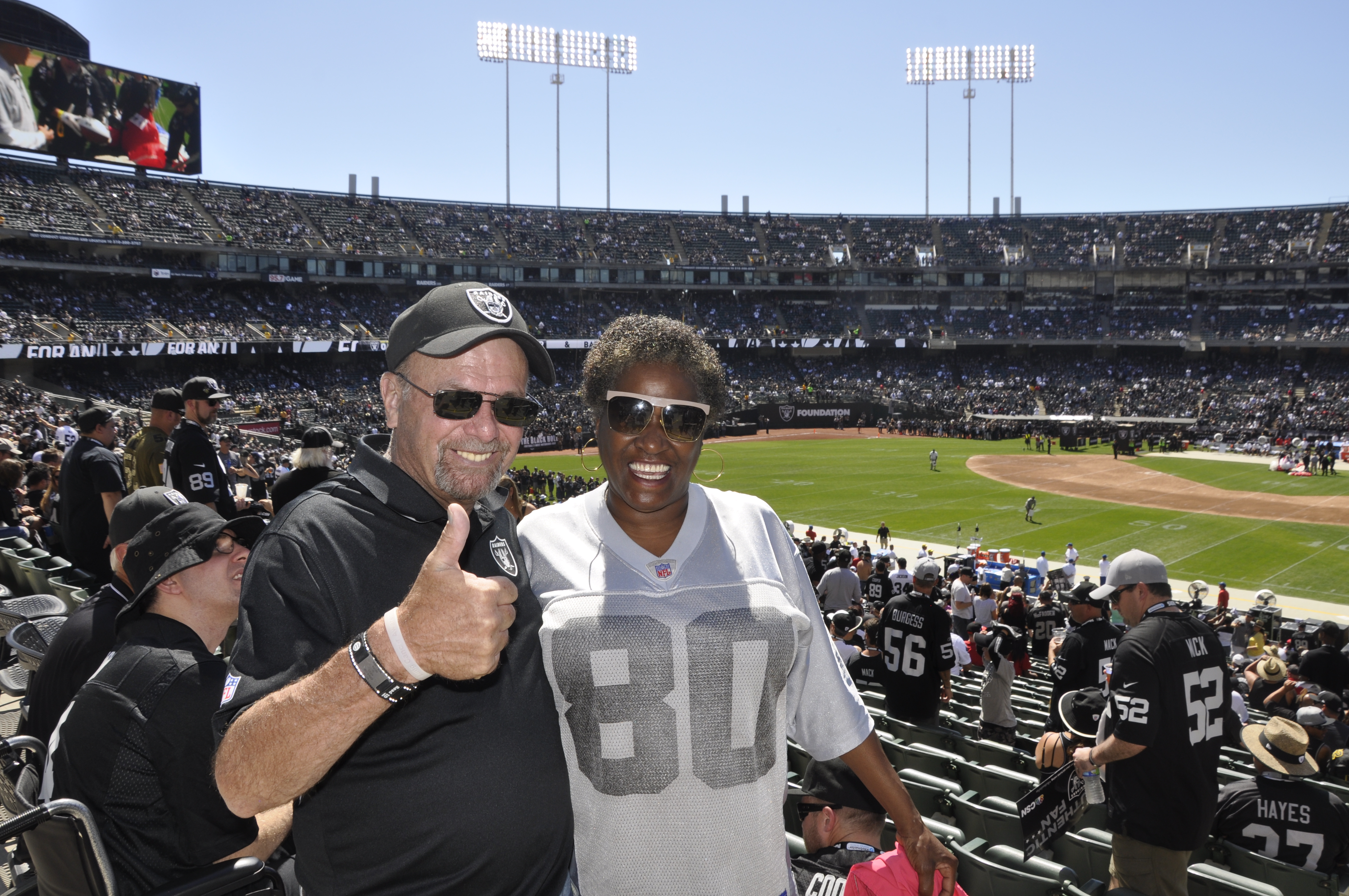 Survivor at Every Stadium: Oakland Raiders 