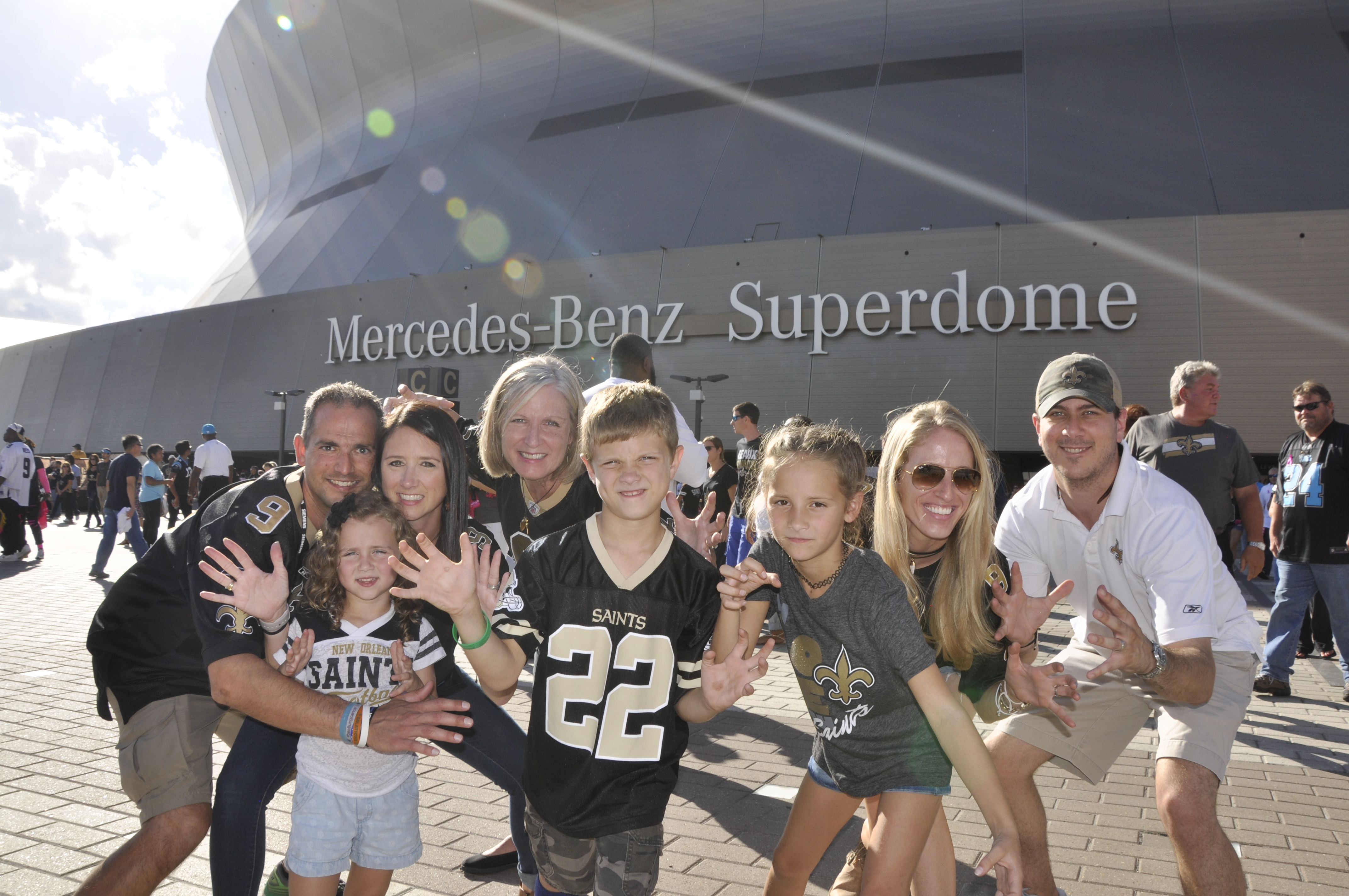 Survivor at Every Stadium: New Orleans Saints 