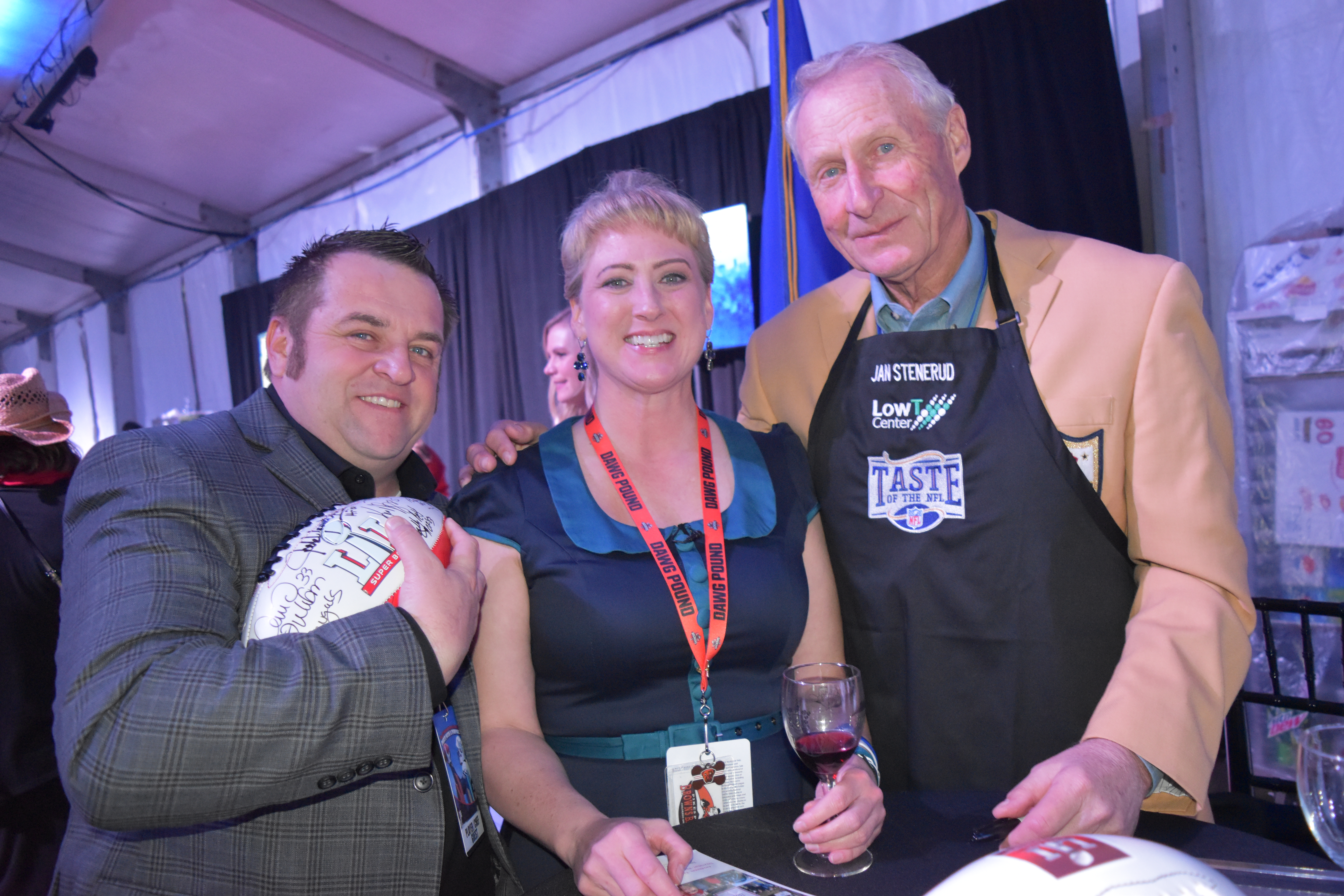 Lisa Moran represented Team Draft at the 26th Annual Taste of the NFL 