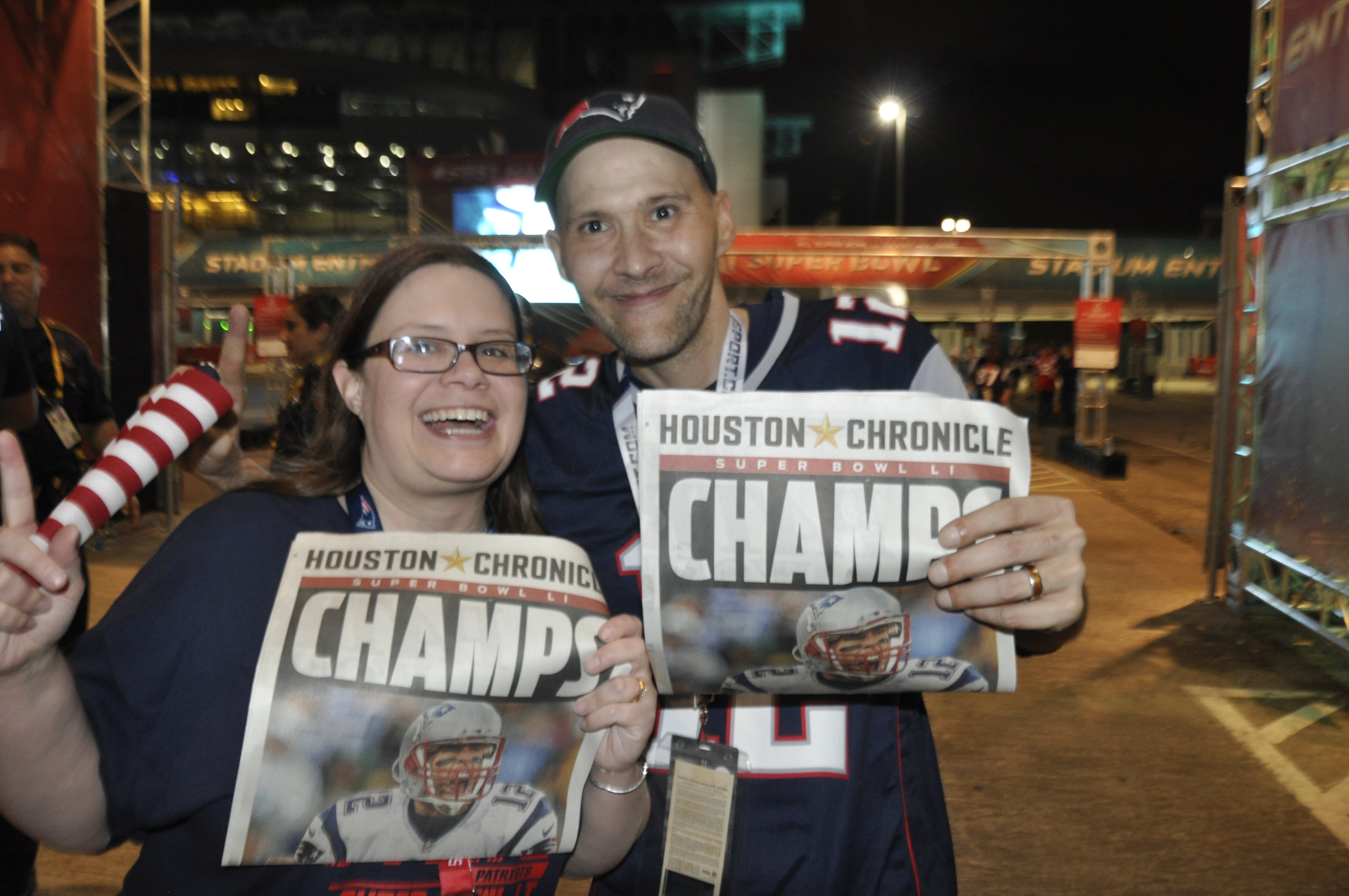 Jeremy Smallwood represented Team Draft at Super Bowl LI in Houston, Texas! 