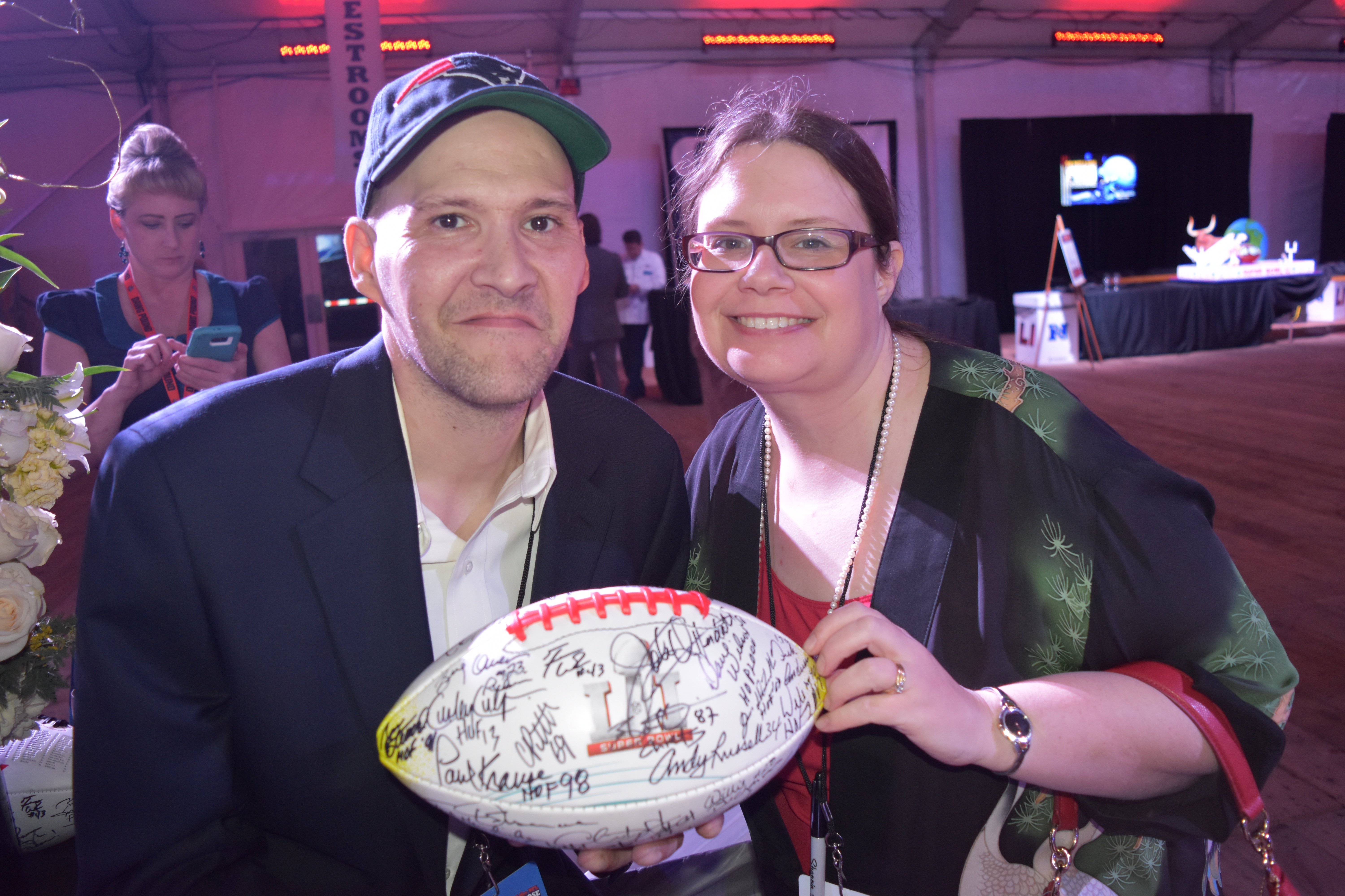 Jeremy Smallwood represented Team Draft at Super Bowl LI in Houston, Texas! 