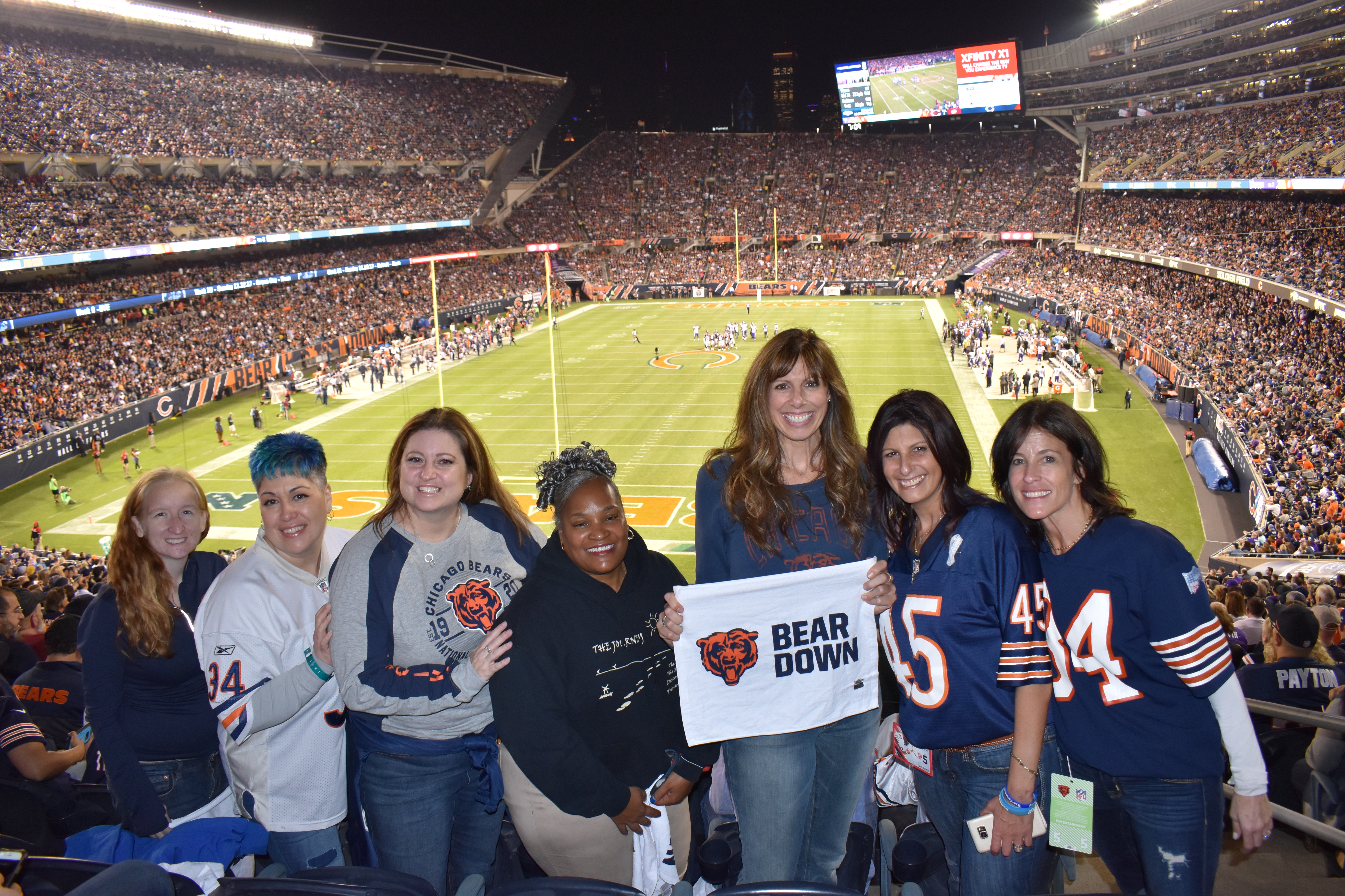 Survivor at Every Stadium: Chicago Bears #MNF #CrucialCatch 