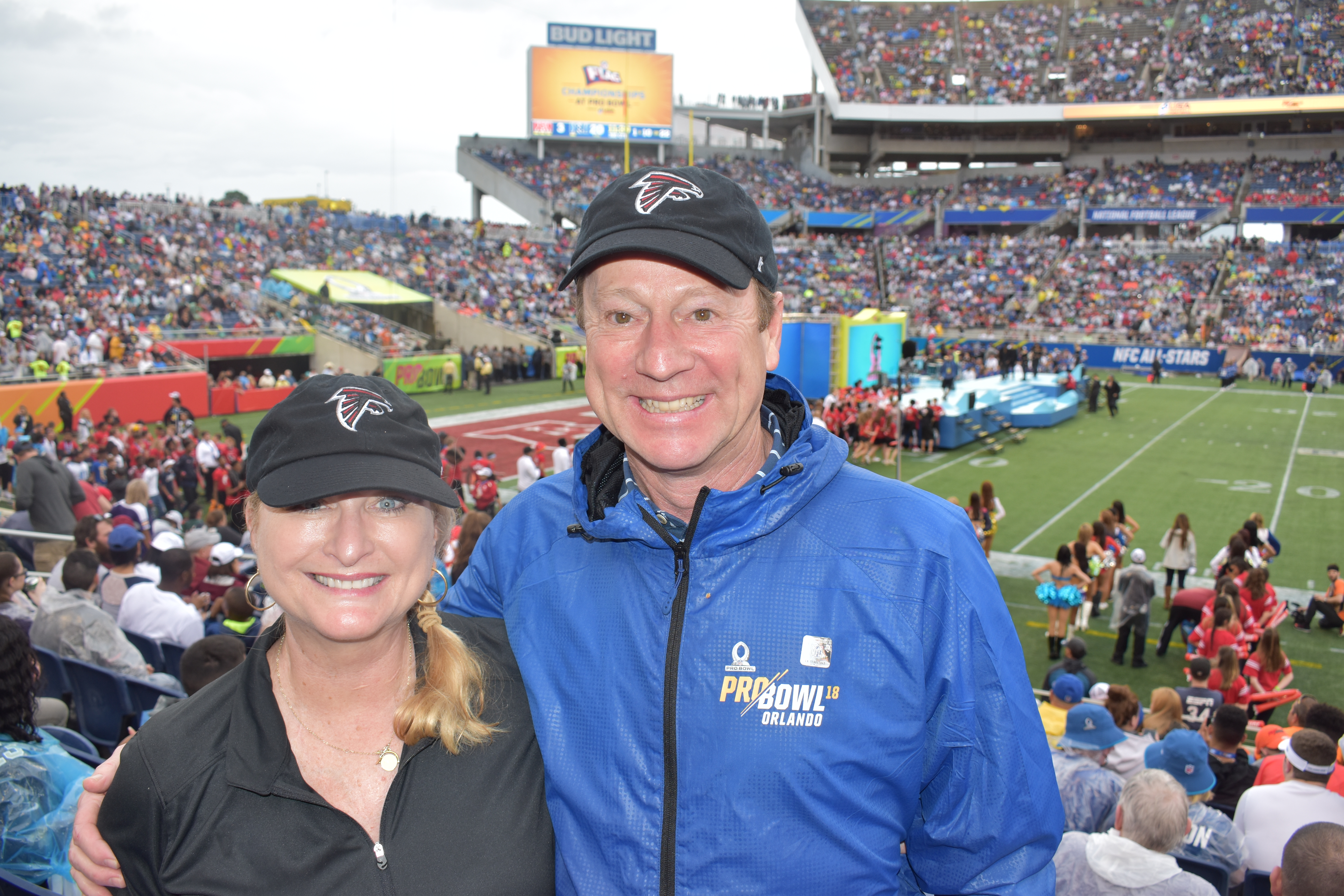 Patty Watkins Attended the 2018 NFL Pro Bowl 