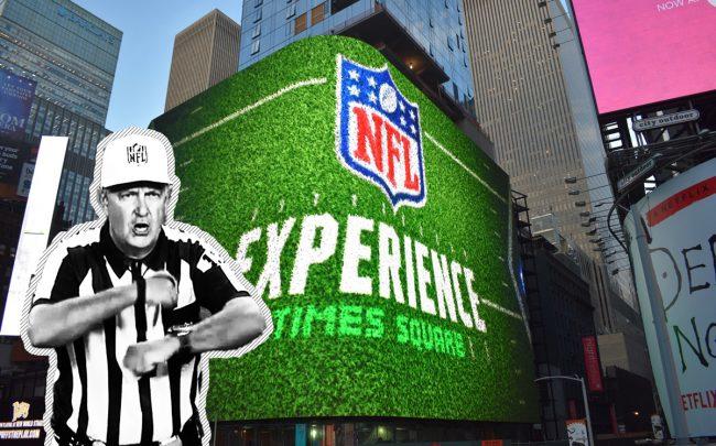 Tackling Cancer with Team Draft at the NFL Experience