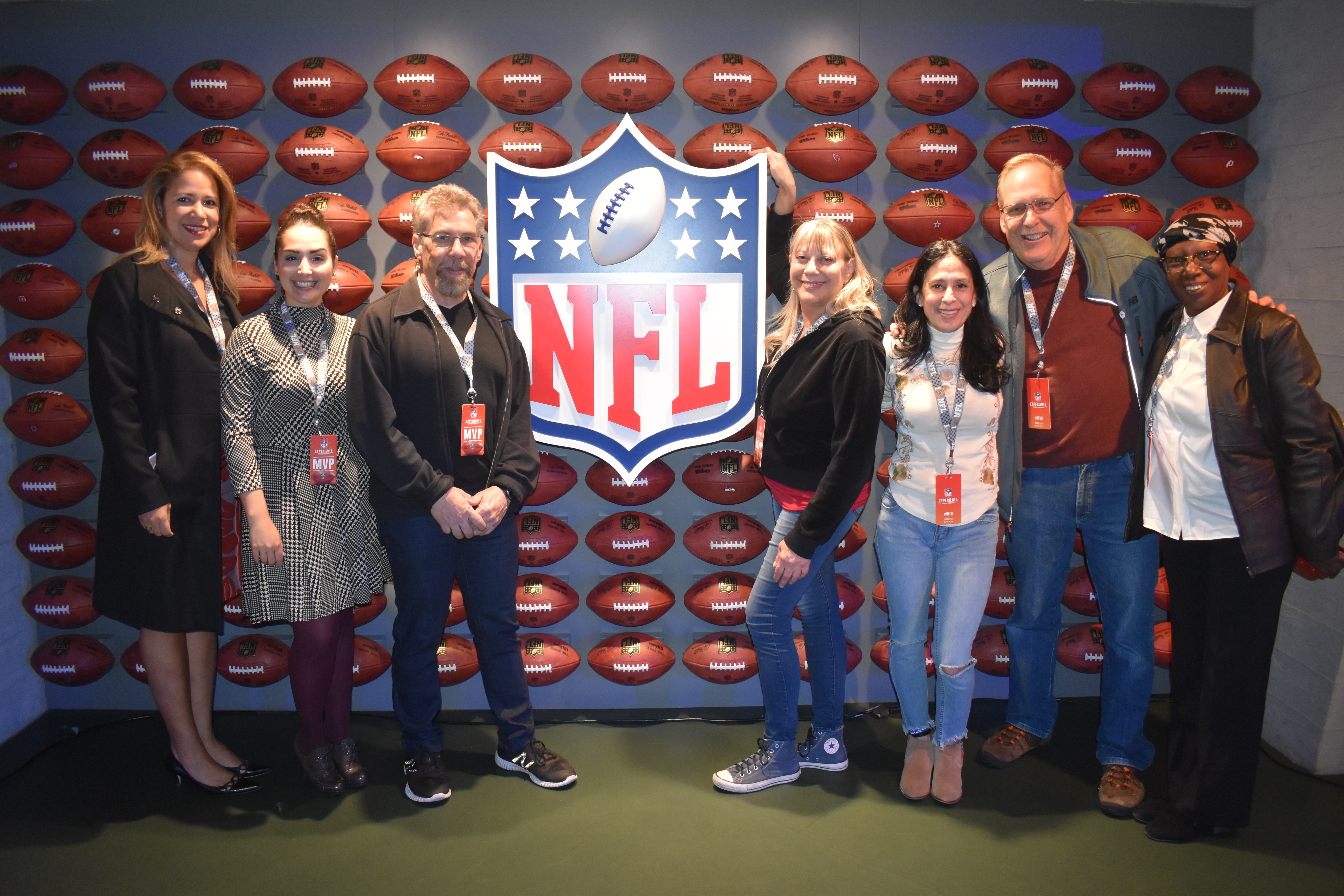 Tackling Cancer with Team Draft at the NFL Experience 