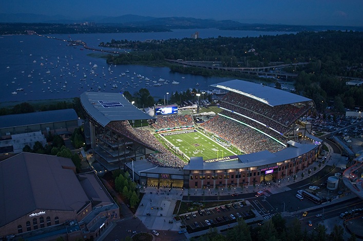 Survivor at Every College Stadium: University of Washington Huskies