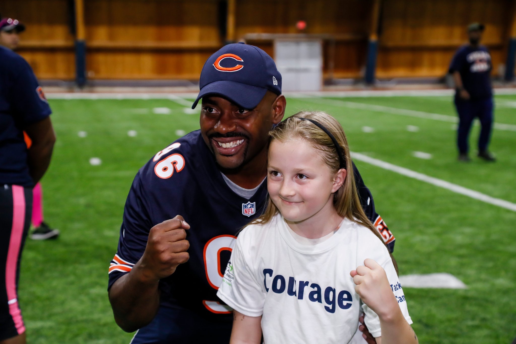 Virtual Tackling Cancer Camp with the Chicago Bears 