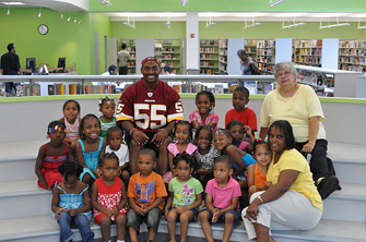 Literacy Leaders: Book Reading at Deanwood Recreation Center