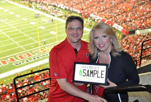 Team Draft Tackles Lung Cancer During Atlanta Falcons Alumni Weekend