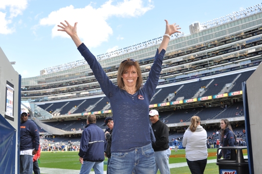 Team Draft Tackles Lung Cancer During the Chicago Bears Alumni Weekend 