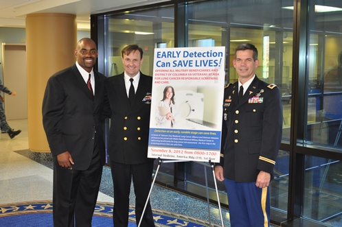 Team Draft to Kickoff National Lung Cancer Screening Event for Veterans at Walter Reed