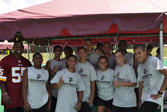 Marine Combat Fitness Challenge in Washington D.C.