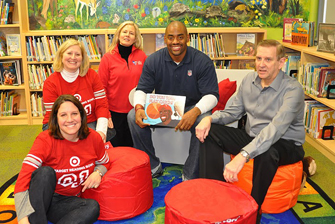 Super Bowl XLV: Target Library Makeover Event