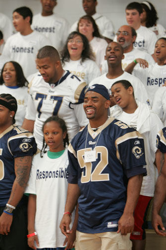 Draft Family Fitness Day St. Louis - 2008