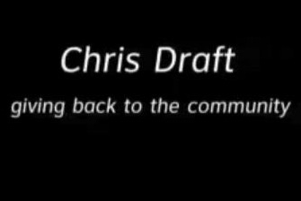 Chris Draft: Giving Back to the Community